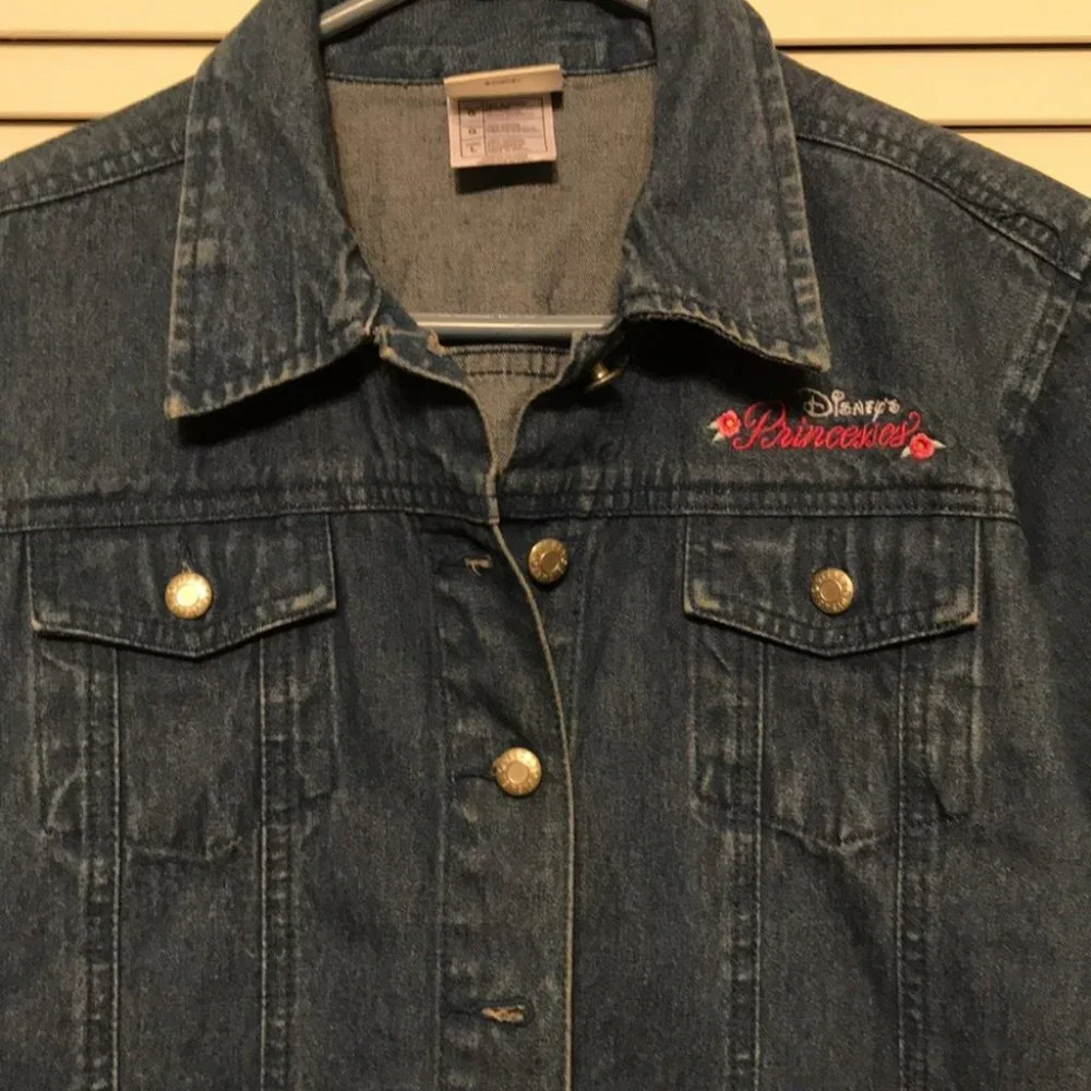Disney Princess Jean Denim Jacket SizeL